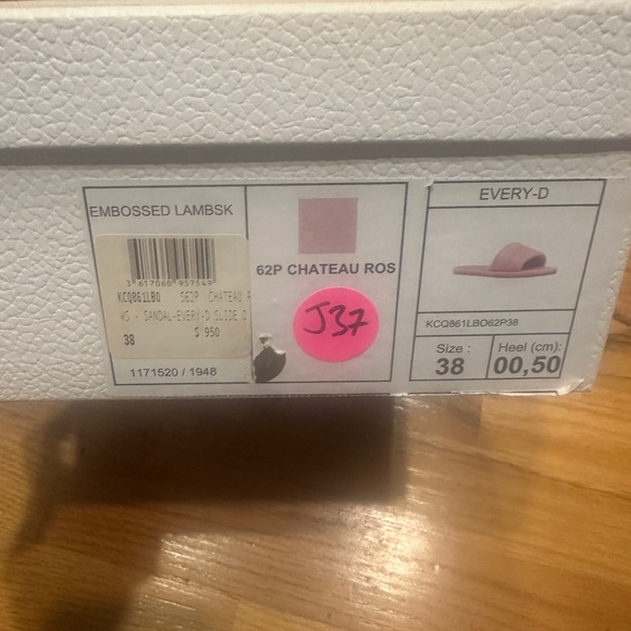 Christian Dior Pink Slides - AUTHENTIC - Picture 7 of 7